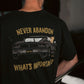 T-Shirt - "Never Abandon What's Important"
