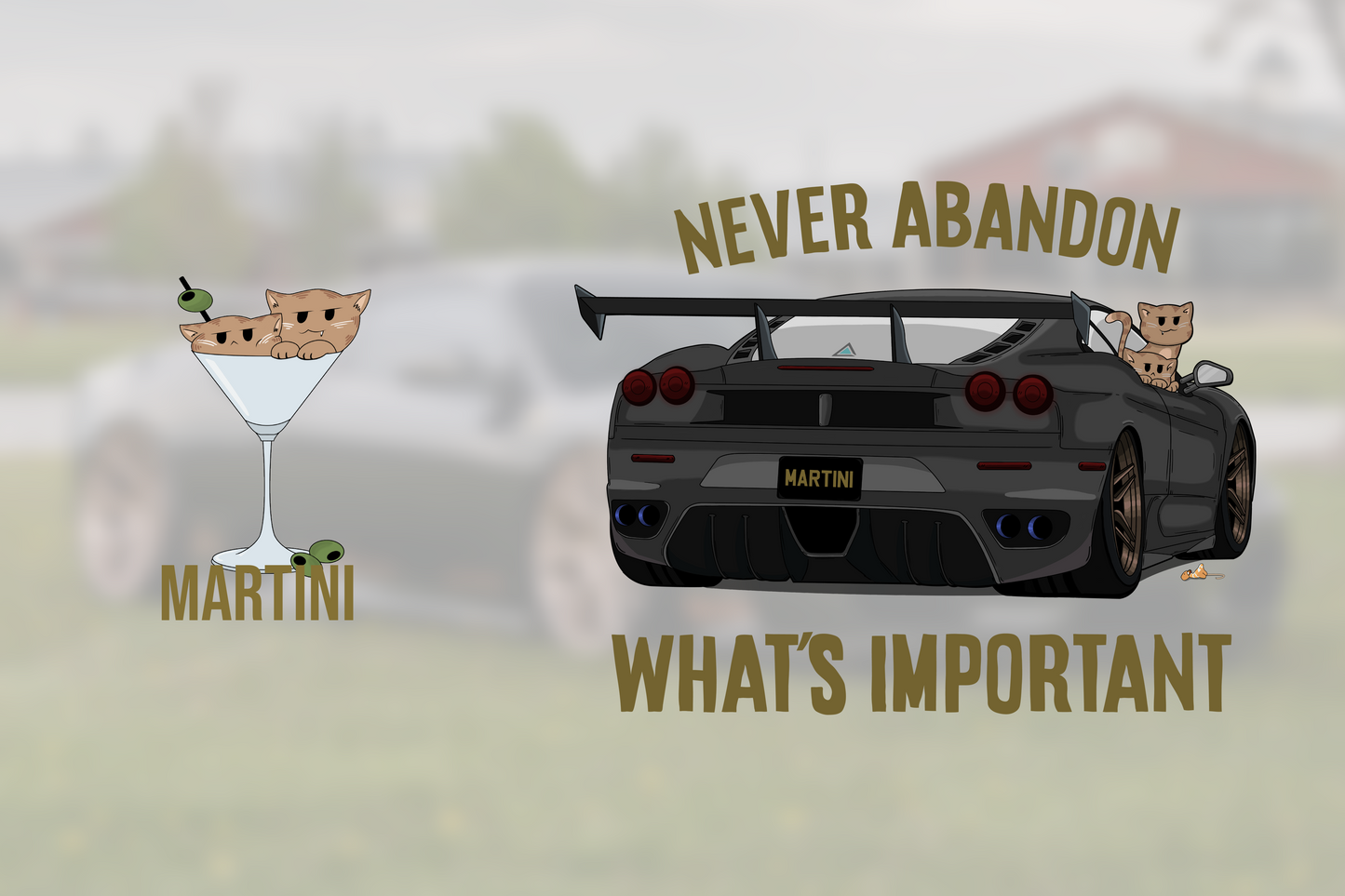 T-Shirt - "Never Abandon What's Important"